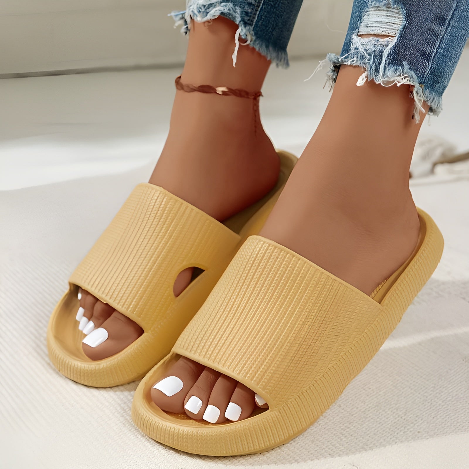Lilly - Ergonomische, Rutschfeste Cloud-Cushion-Sandalen für Frauen