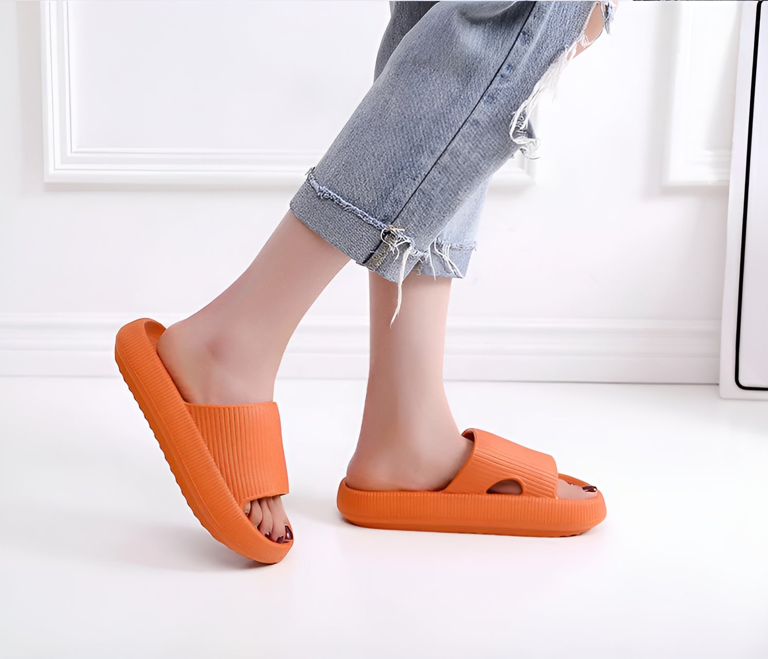 Lilly - Ergonomische, Rutschfeste Cloud-Cushion-Sandalen für Frauen