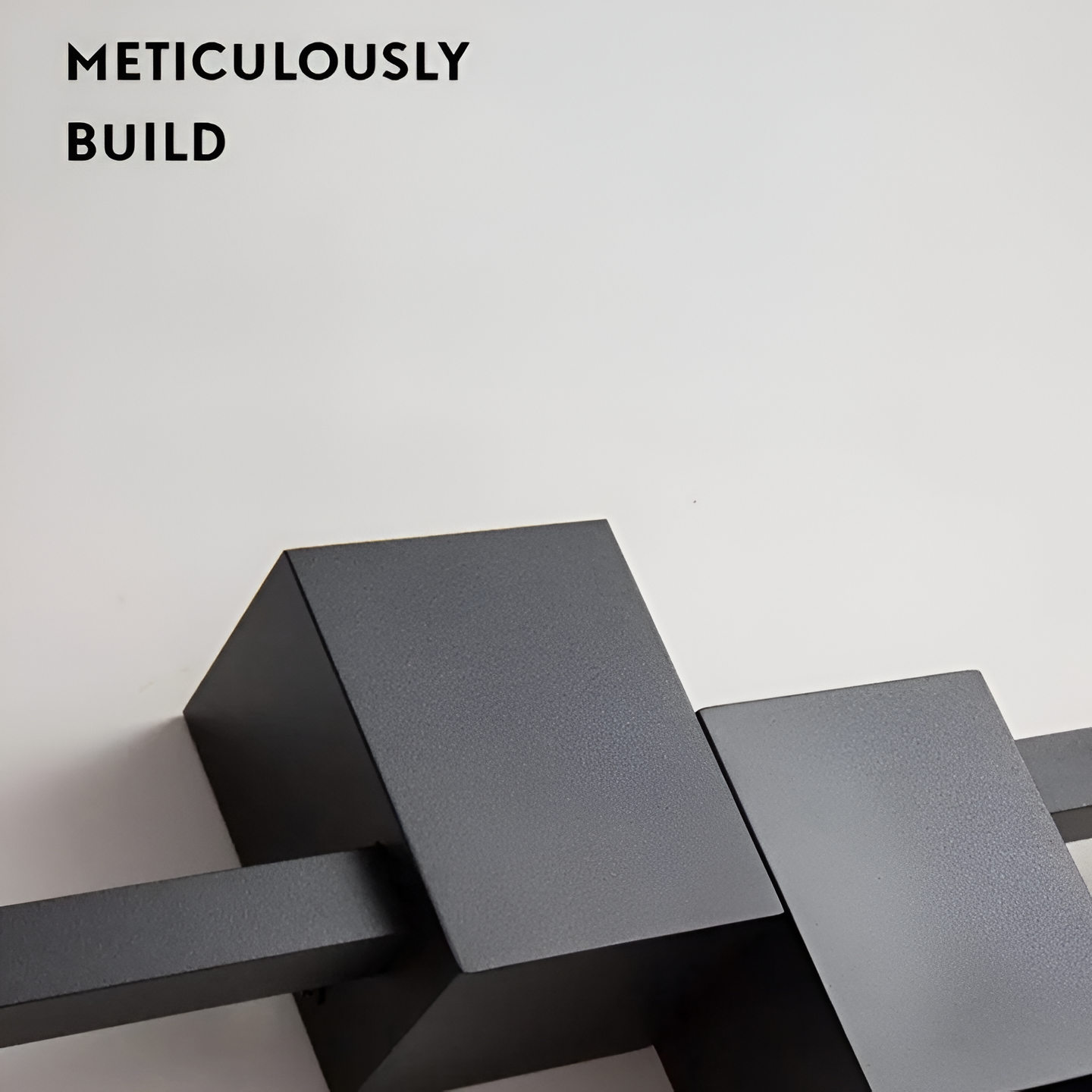 The Line Wandleuchte - Minimalistische Schwarze Lange LED Wandbeleuchtung