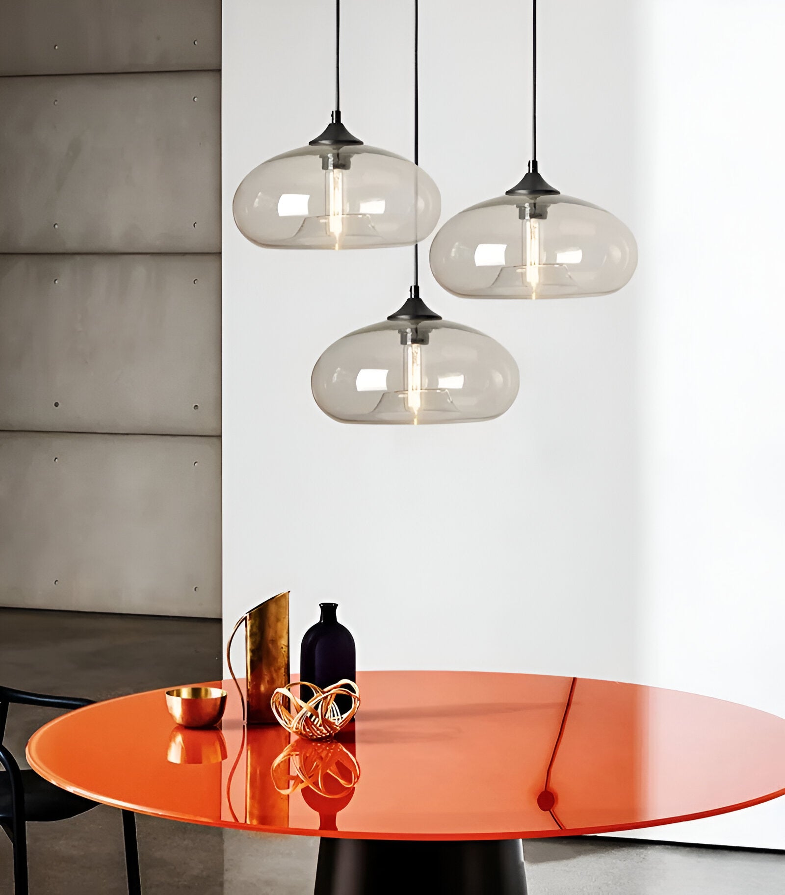 LivelyPop Pendelleuchte - Dekorative Vintage Glas Hängelampen