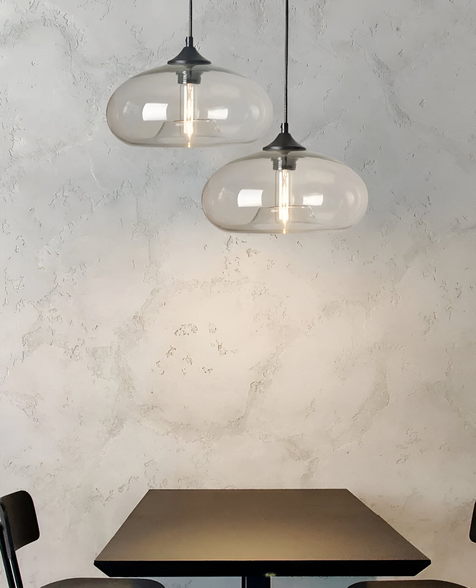 LivelyPop Pendelleuchte - Dekorative Vintage Glas Hängelampen