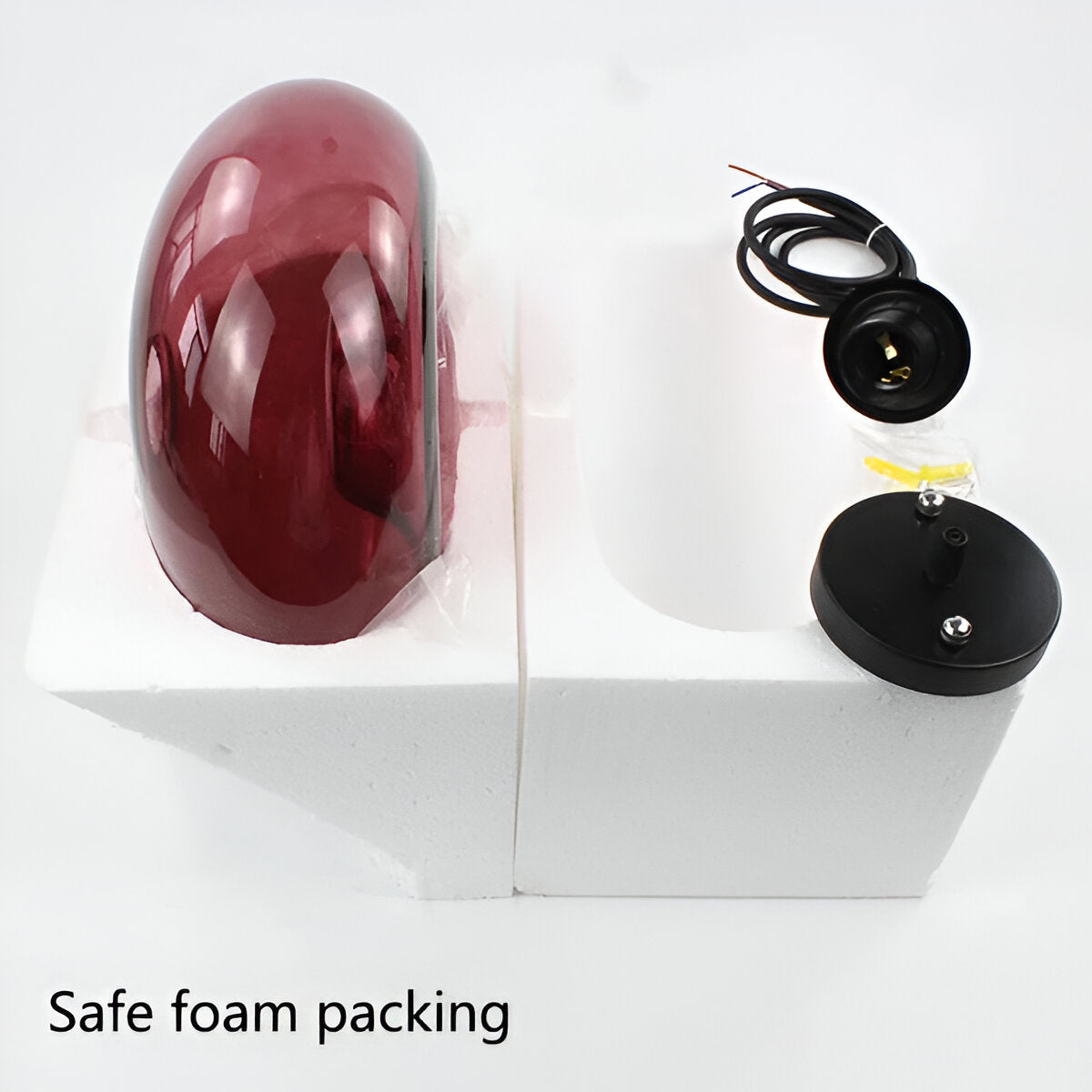 LivelyPop Pendelleuchte - Dekorative Vintage Glas Hängelampen