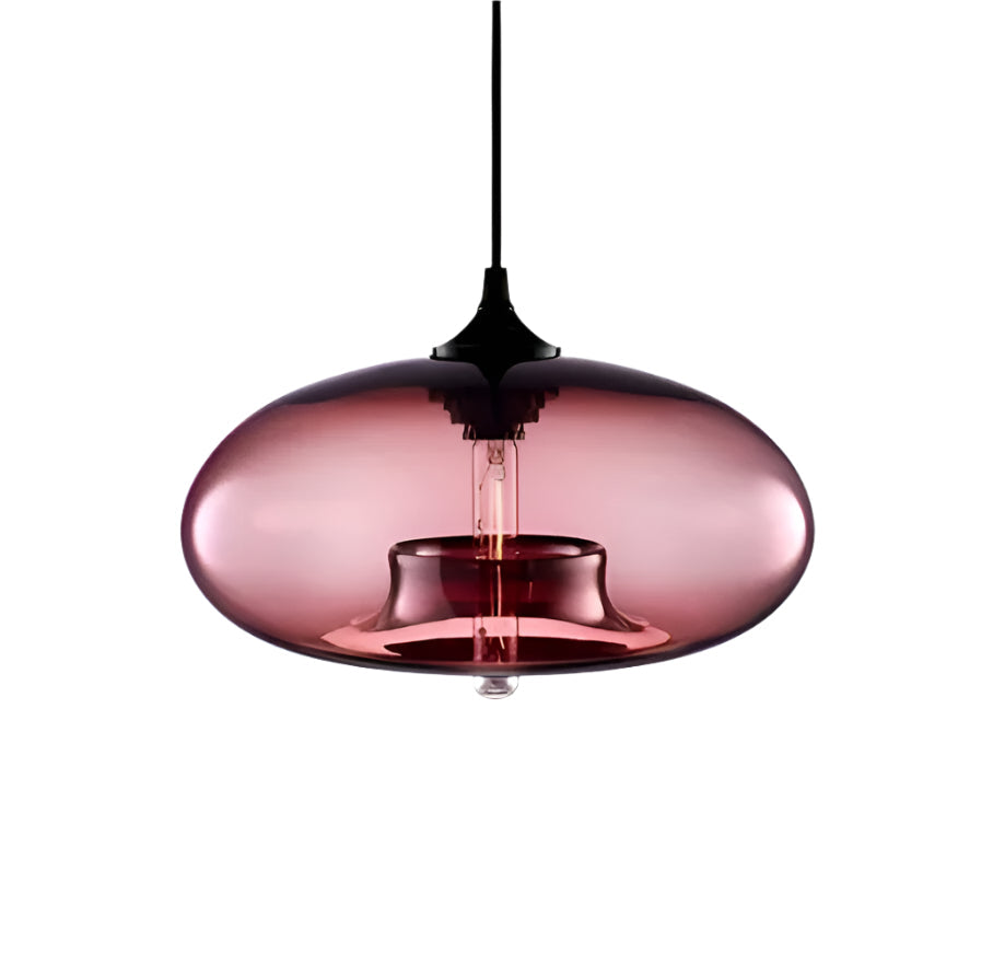 LivelyPop Pendelleuchte - Dekorative Vintage Glas Hängelampen