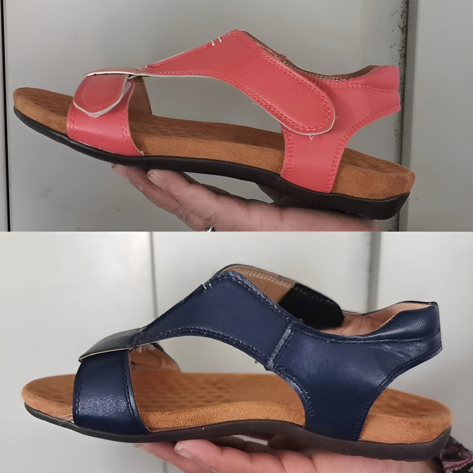 Luisa - Ortho-Trend T-Strap Sandalen für Damen