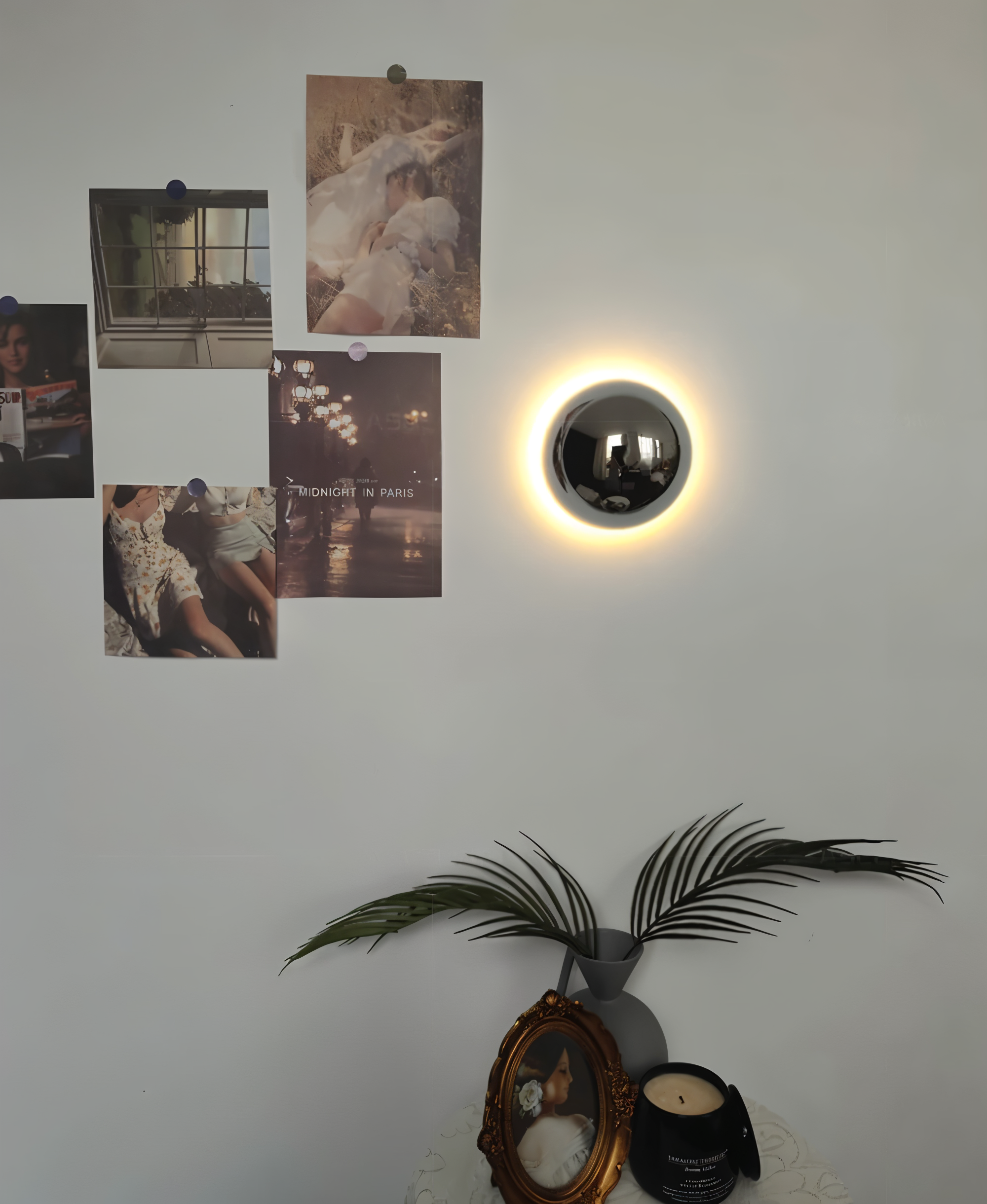 LumiCircle Wandleuchte - Moderne Runde Wandlampe - Energieeffiziente Wandleuchten LED