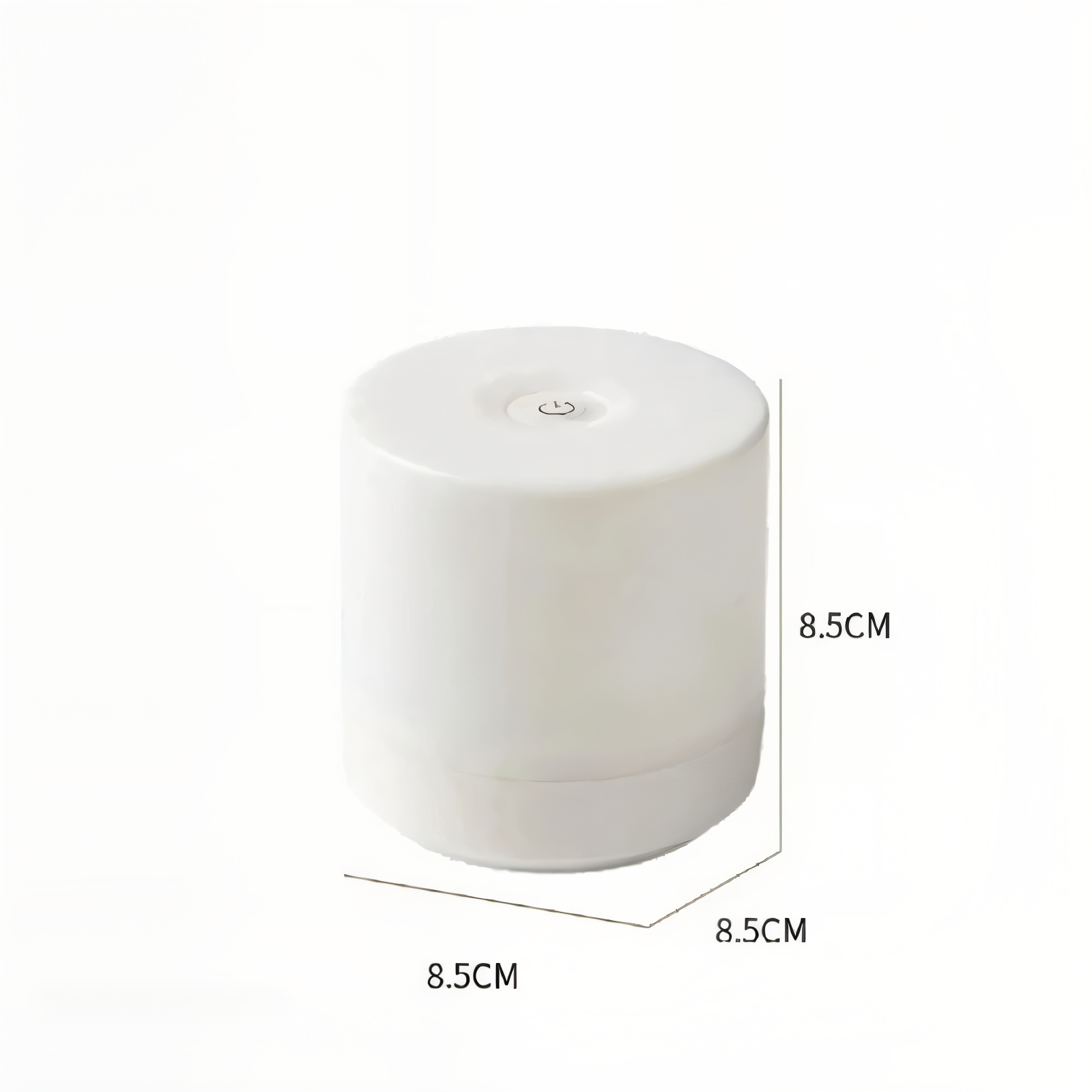 LuminoTap - USB Betriebenes Zylindrisches Mini Nachtlicht - Lampe mit Touch Dimmer