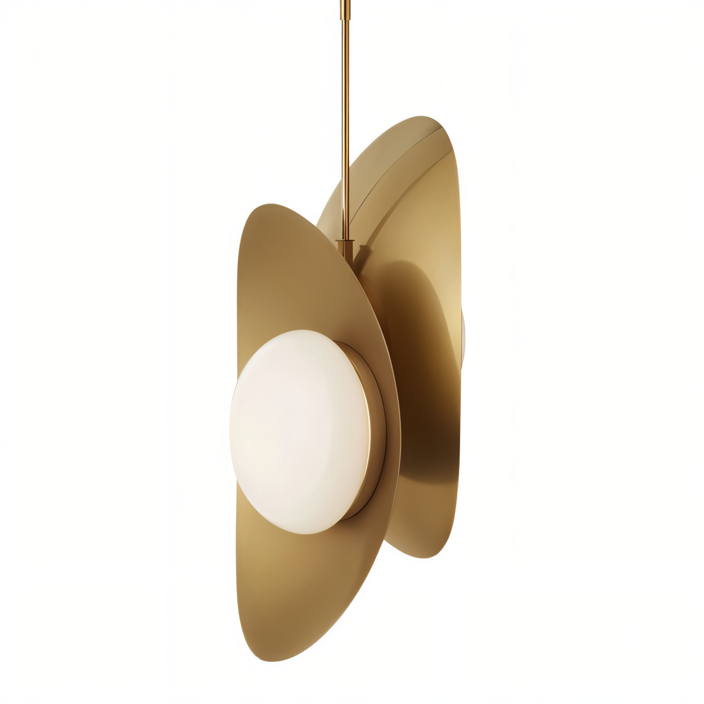 Luxe Pearle Pendelleuchte - Luxuriöse Perlenglaslampe Metall Hängelampe