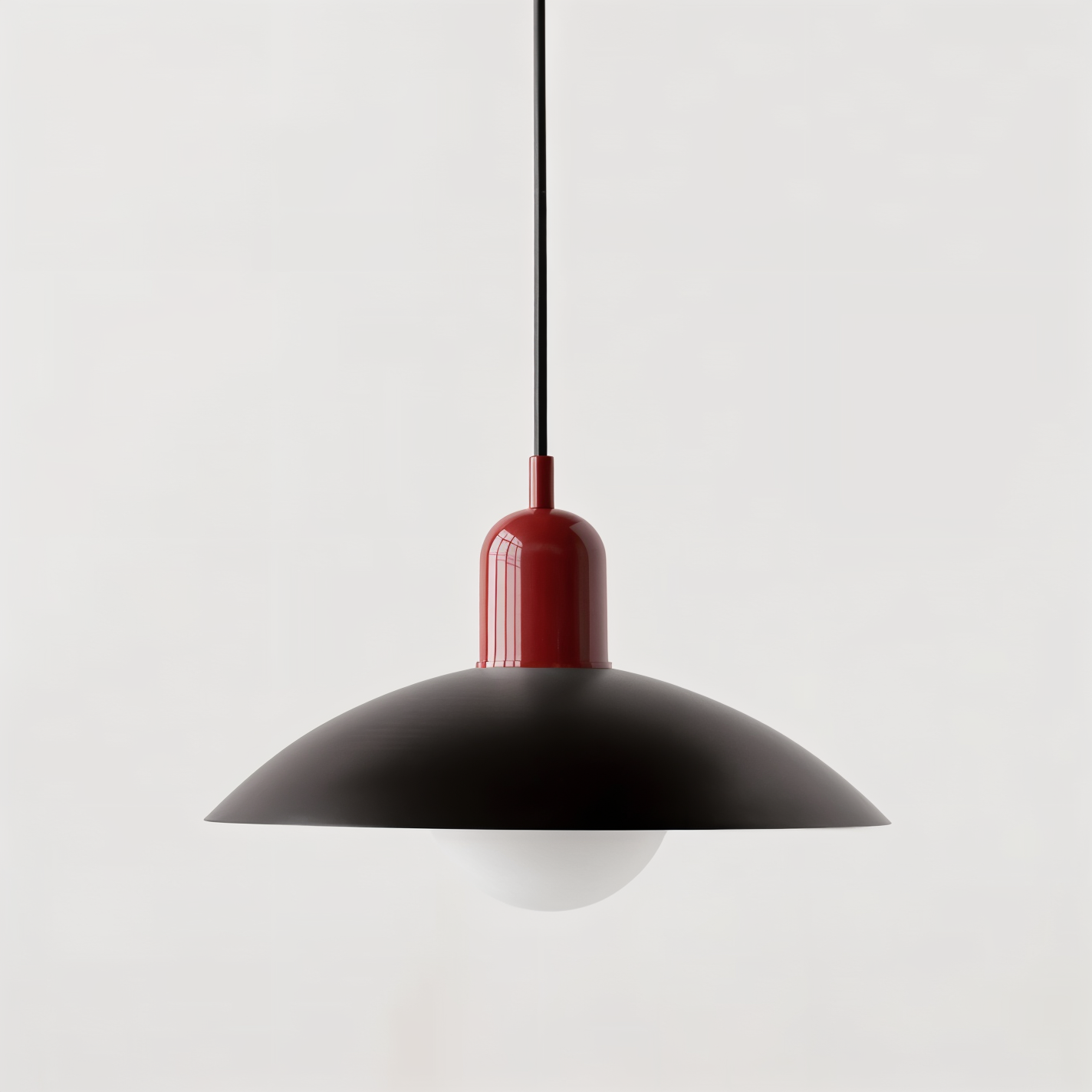 Macaron Pop Pendelleuchte - Lebendige Bauhaus Kuppel Hängelampe