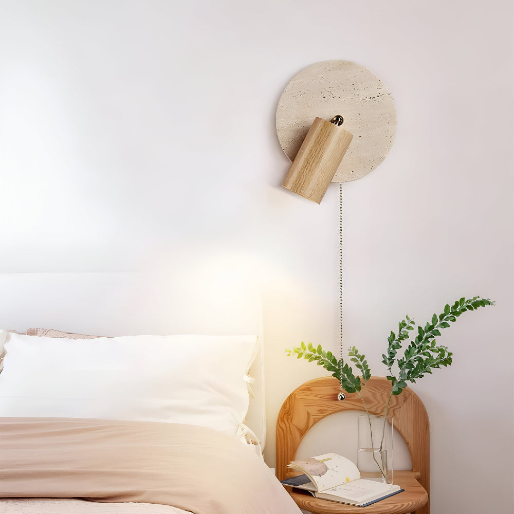 Mini Runde LED Wandleuchte - Drehbare Wandleuchte für die Wohnkultur