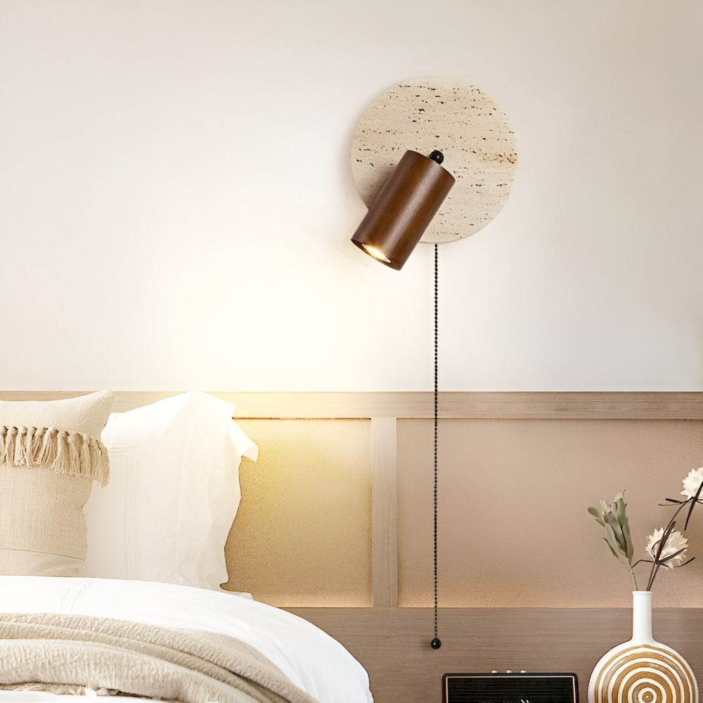 Mini Runde LED Wandleuchte - Drehbare Wandleuchte für die Wohnkultur