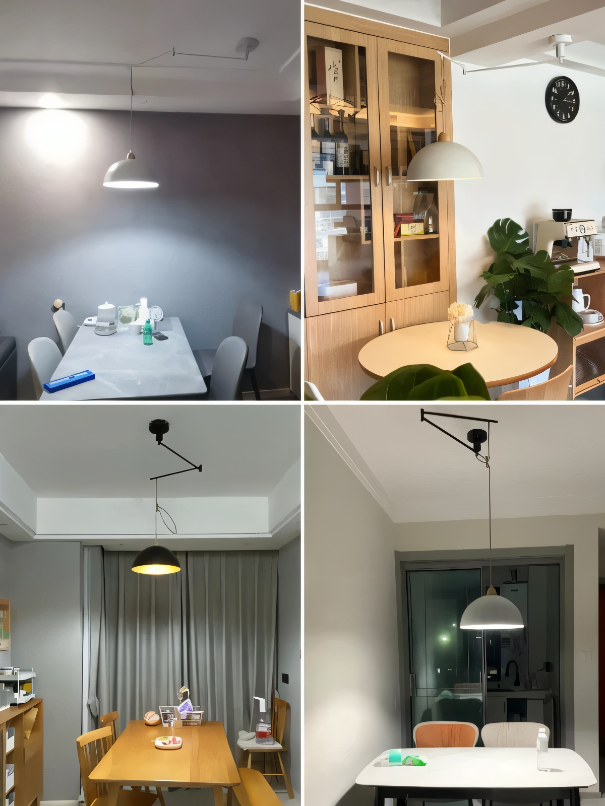ModerLite Pendelleuchte - Verstellbare Eisen Kuppel Hängelampe