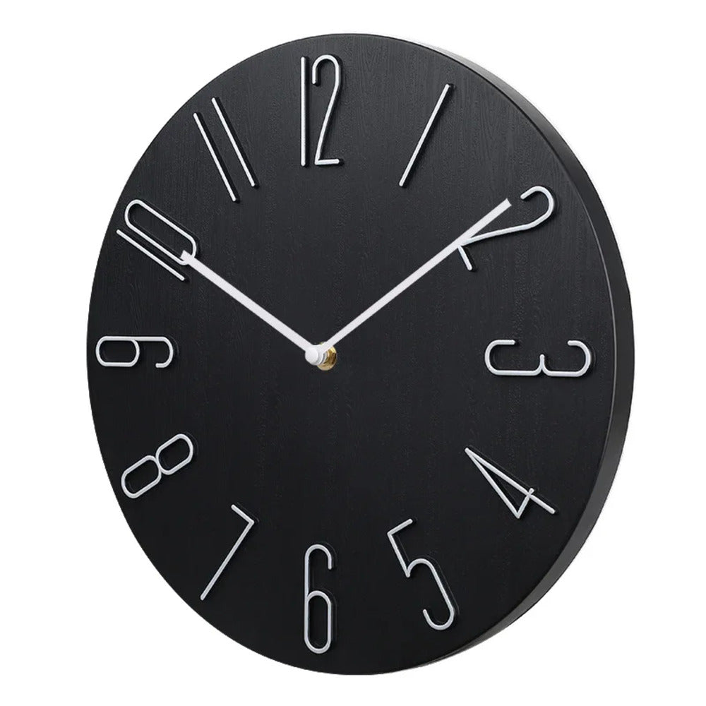 Moderne Minimalistische Stille Uhr – Stilvolle Wanduhr