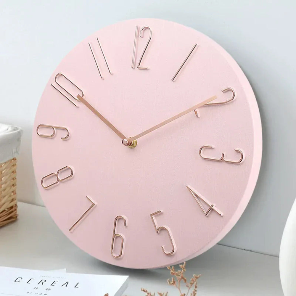 Moderne Minimalistische Stille Uhr – Stilvolle Wanduhr