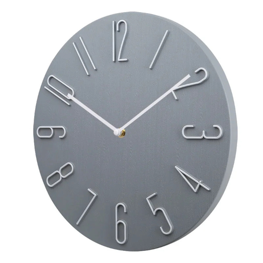 Moderne Minimalistische Stille Uhr – Stilvolle Wanduhr