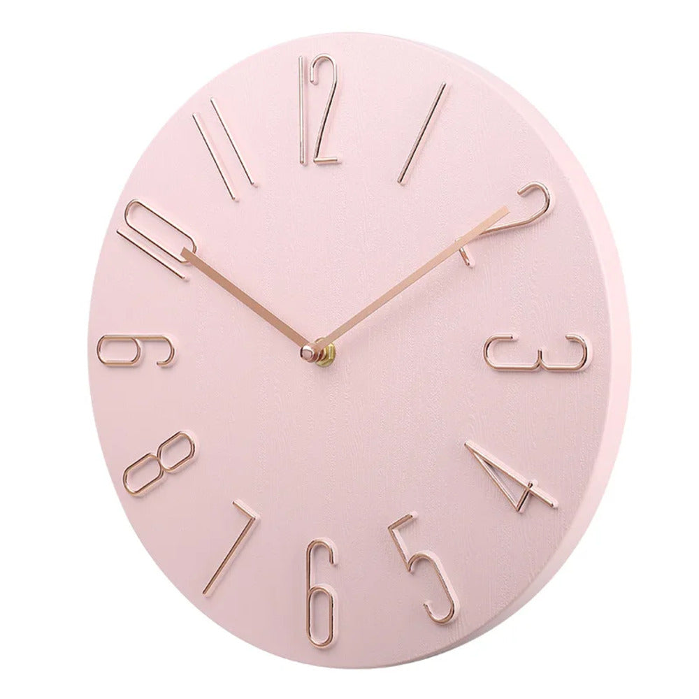 Moderne Minimalistische Stille Uhr – Stilvolle Wanduhr