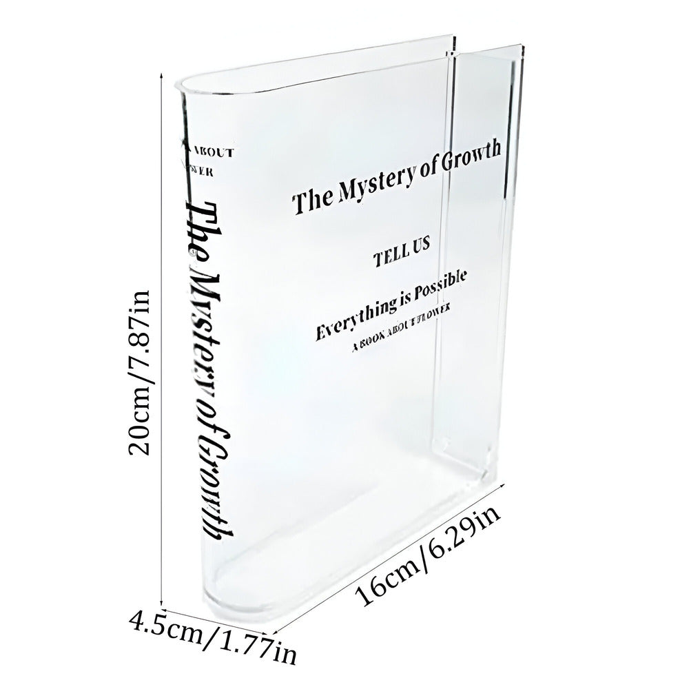 Moderne Transparante Vase für elegante Blumenarrangements und stilvolle Inneneinrichtung