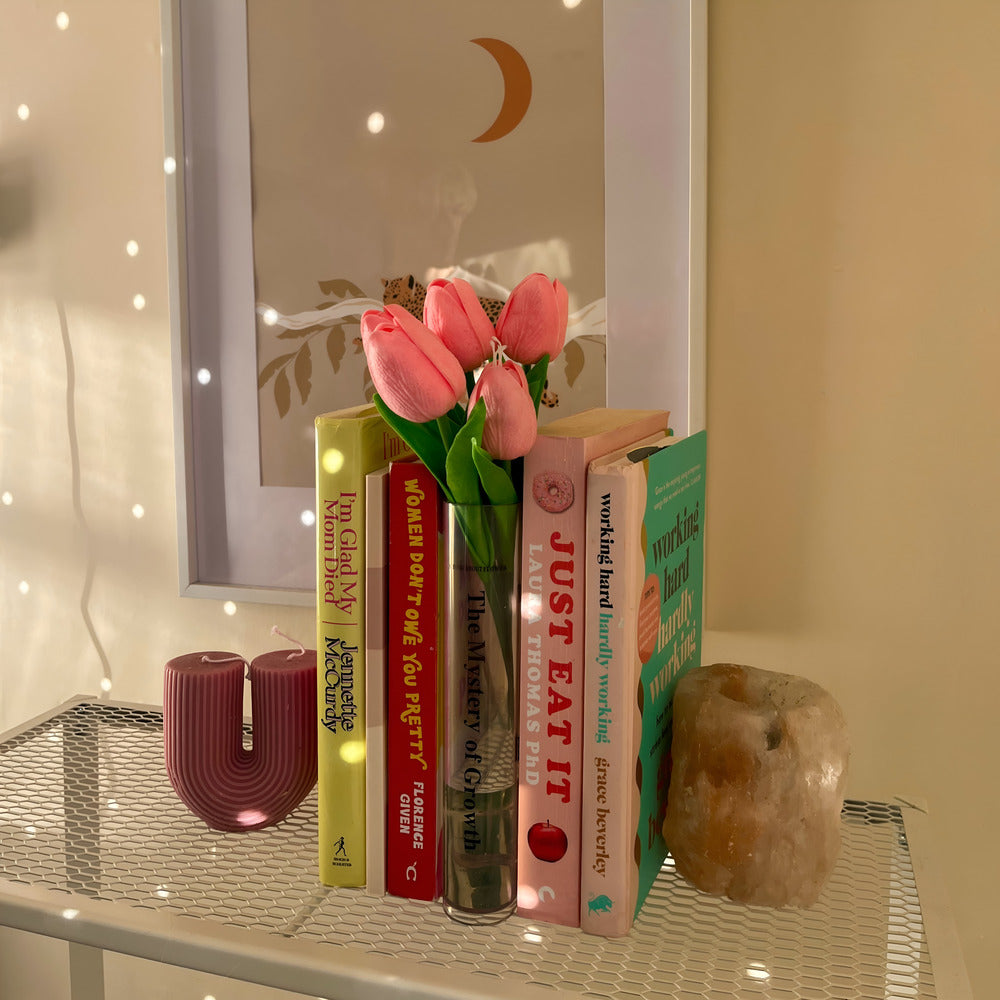 Moderne Transparante Vase für elegante Blumenarrangements und stilvolle Inneneinrichtung