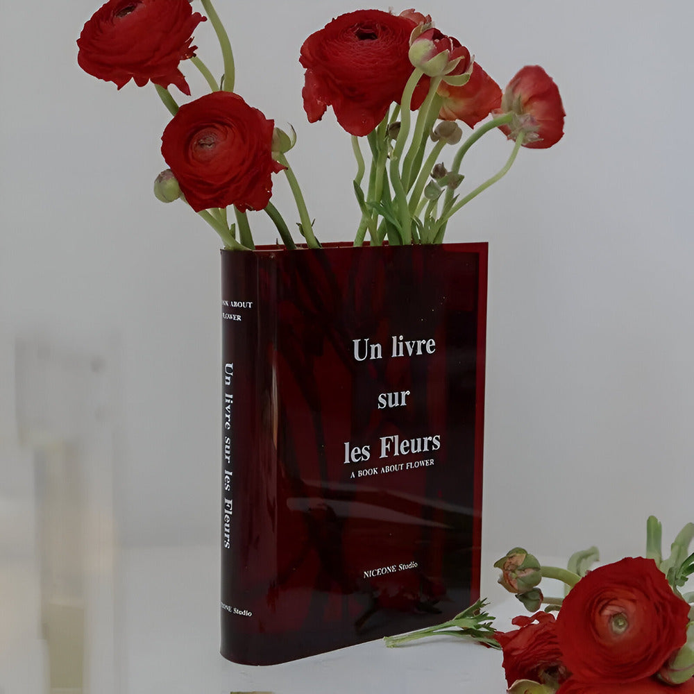 Moderne Transparante Vase für elegante Blumenarrangements und stilvolle Inneneinrichtung