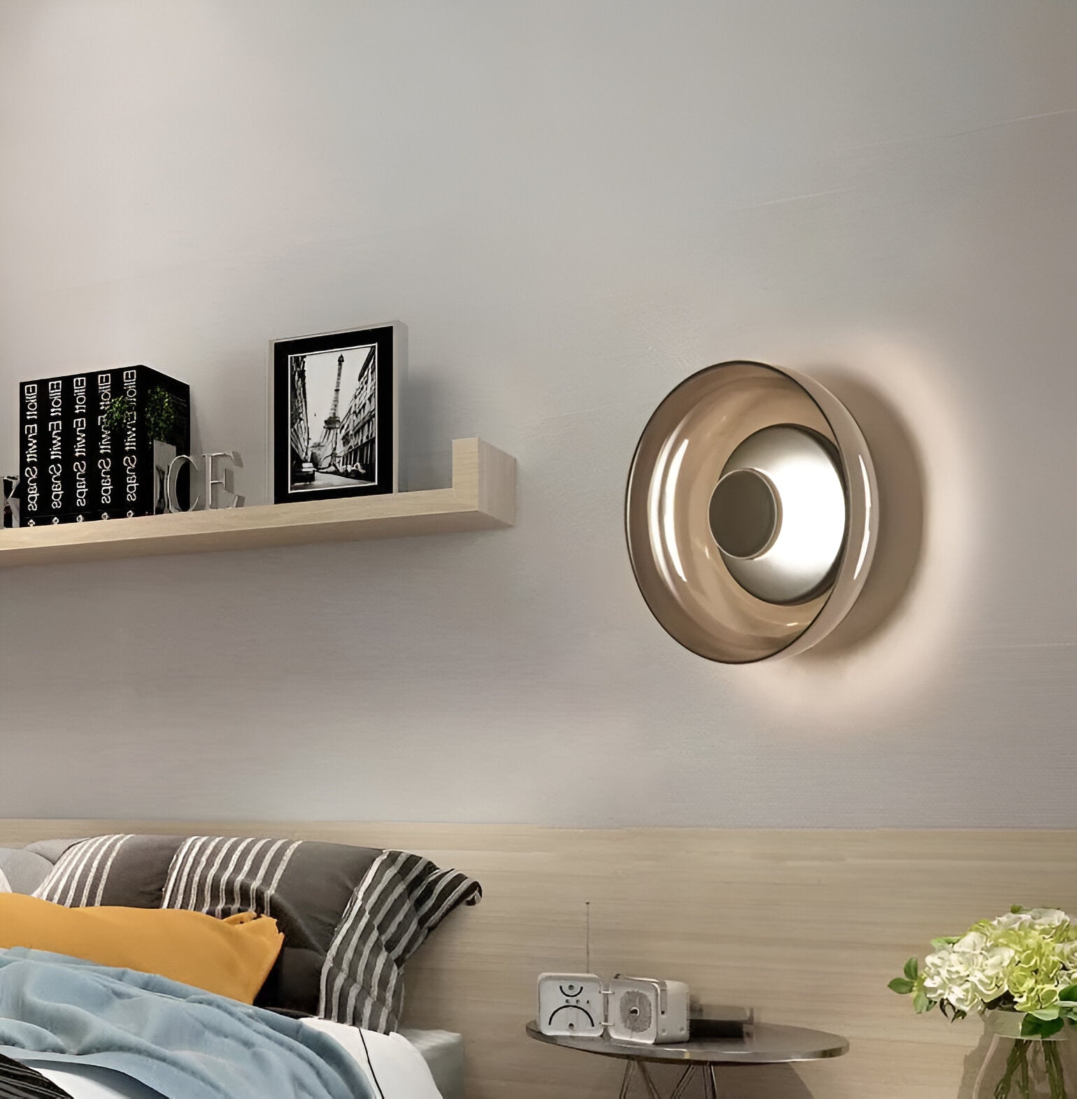 NordBowl Wandleuchte - Rund Nordic Lighting - Glasschale Wandlampe