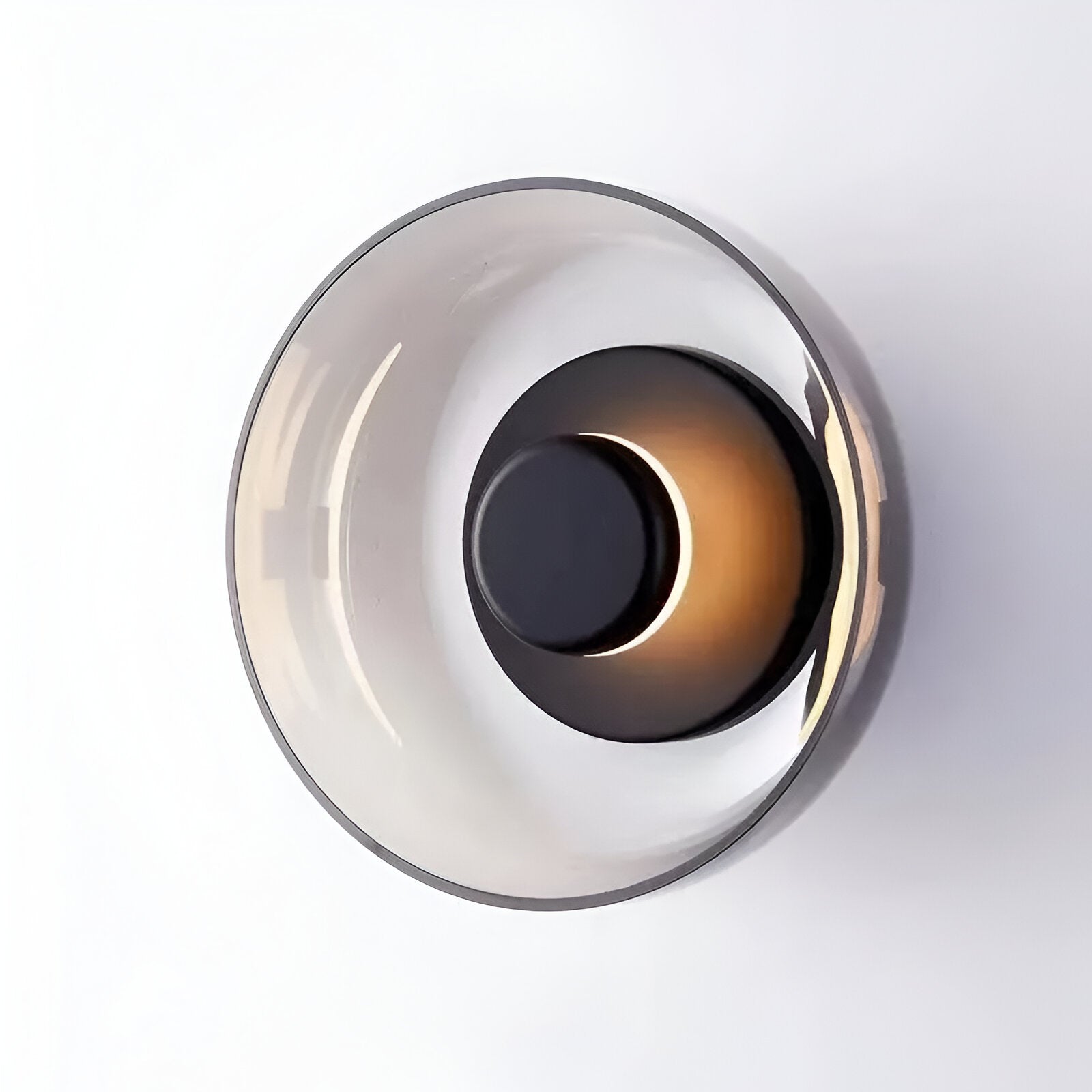 NordBowl Wandleuchte - Rund Nordic Lighting - Glasschale Wandlampe