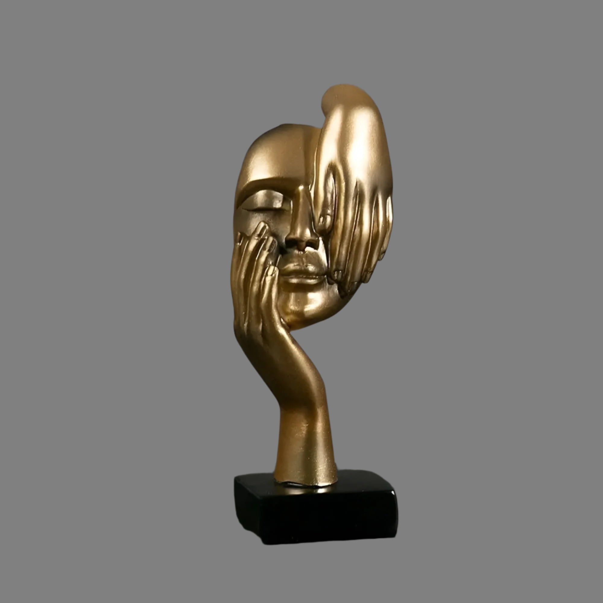 Nordic Mind - Harz Luxuriöse Abstrakte Denker Skulptur