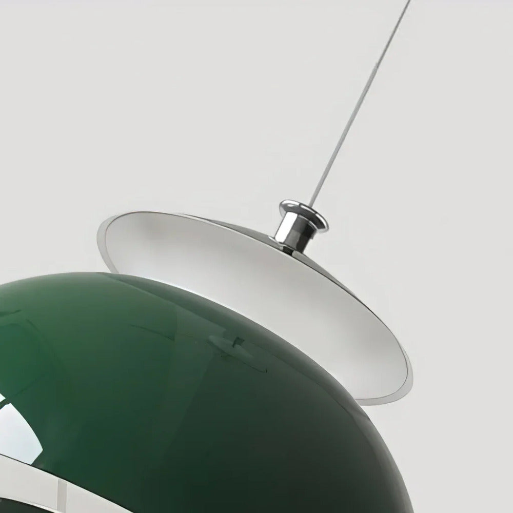 Nordisch Metall Pendelleuchte 25 cm – Nordisches Design, Blütenform, Retro-Stil