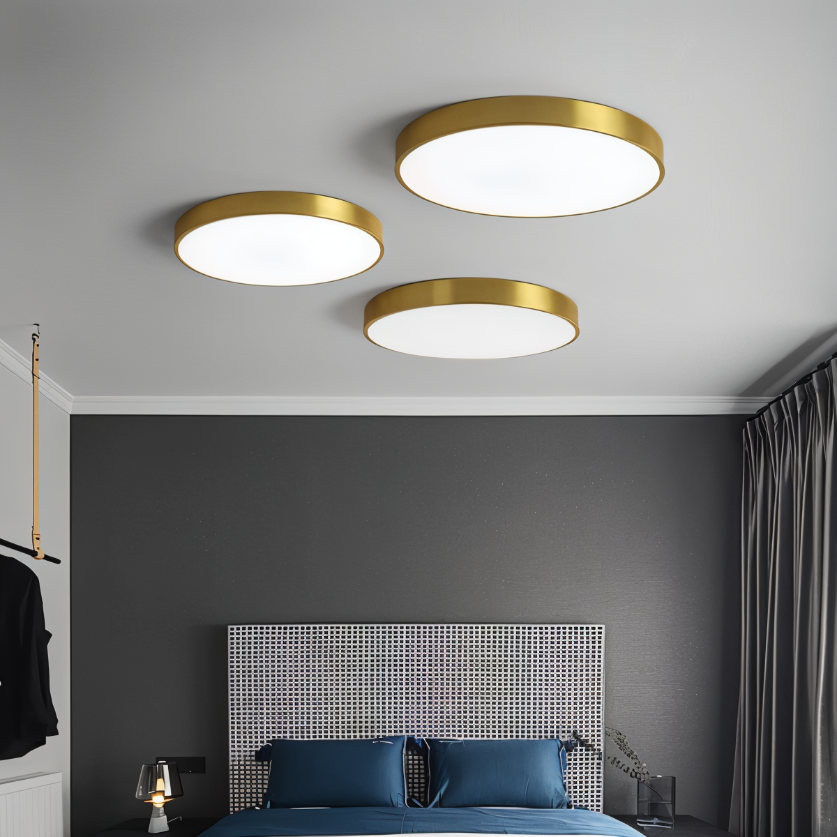 Orb Deckenleuchte - Runde LED Deckenleuchte - Macaron Deckenanbauleuchte