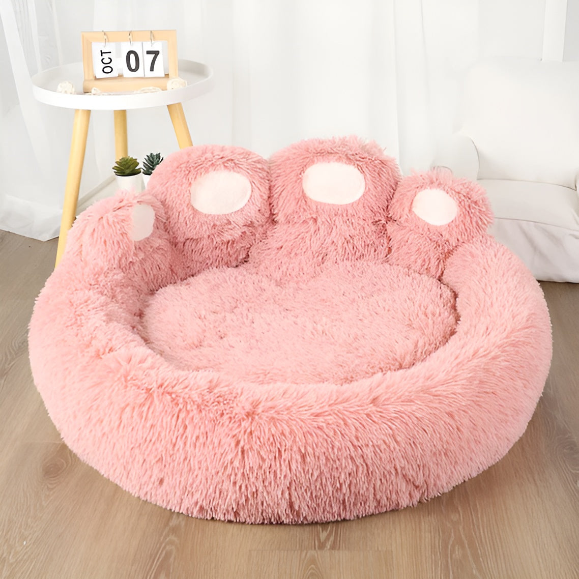 PawNest - Luxe Plüsch Haustier Bett für Katzen & Hunde - Ein Snooze Haven für Ihren pelzigen Freund!