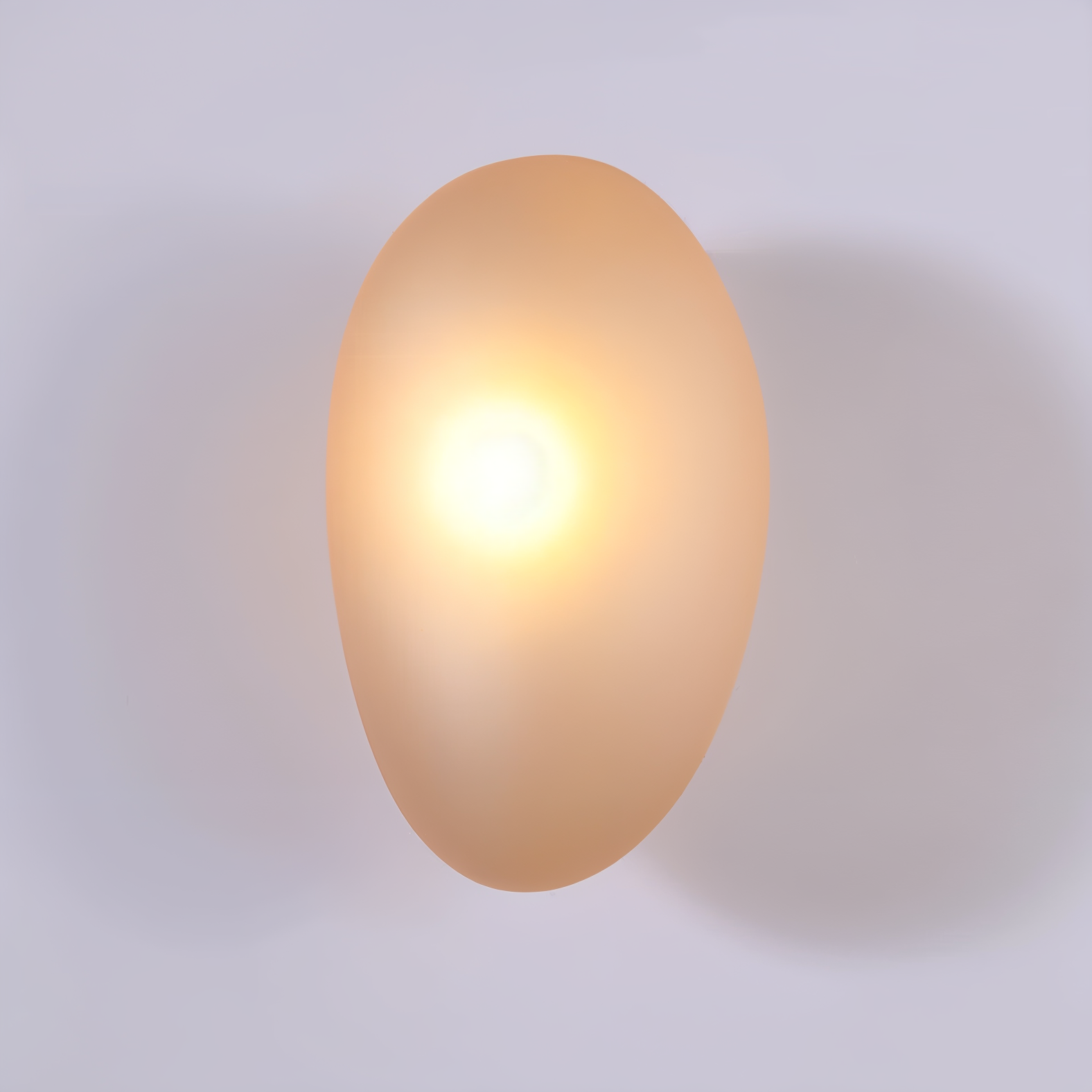 PebbleHue WallLight - LED-Wandlampe aus Glas im Nordischen Stil