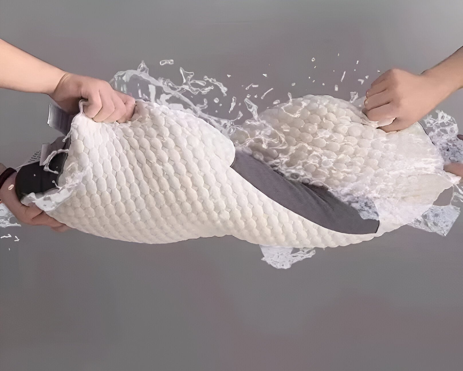 PolyePlush Kopfkissen - Premium Komfort Nackenkissen für Schmerz & Müdigkeit Relief