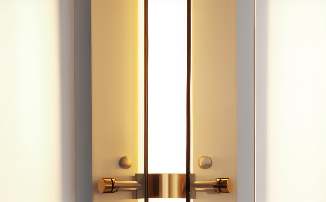 PrismGlos Wandleuchte - Glas Wandleuchte - Ellipse Wandleuchte Design - Moderne Wandleuchten LED
