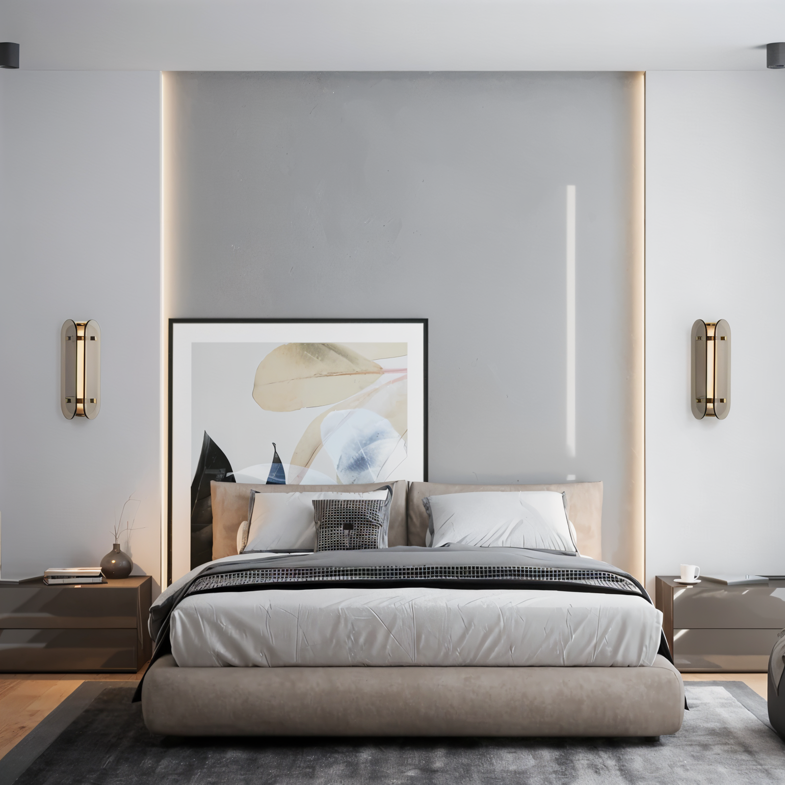 PrismGlos Wandleuchte - Glas Wandleuchte - Ellipse Wandleuchte Design - Moderne Wandleuchten LED