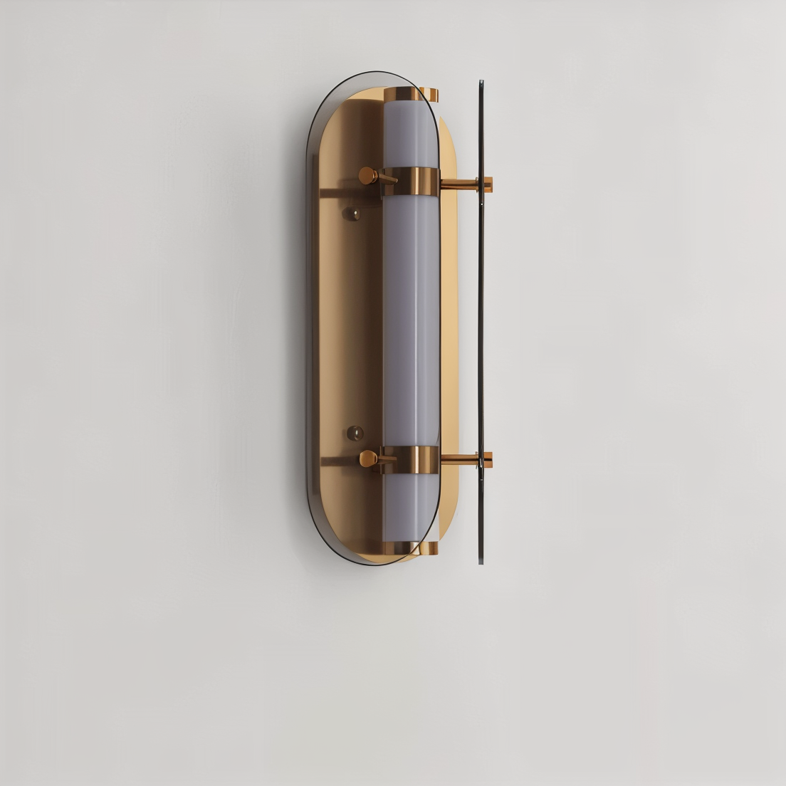 PrismGlos Wandleuchte - Glas Wandleuchte - Ellipse Wandleuchte Design - Moderne Wandleuchten LED