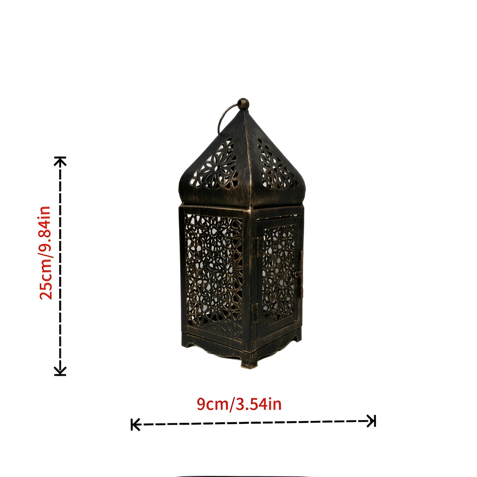 Quaint Arabesque Kerzenhalter - Dekorative Metall Kerzenlaterne