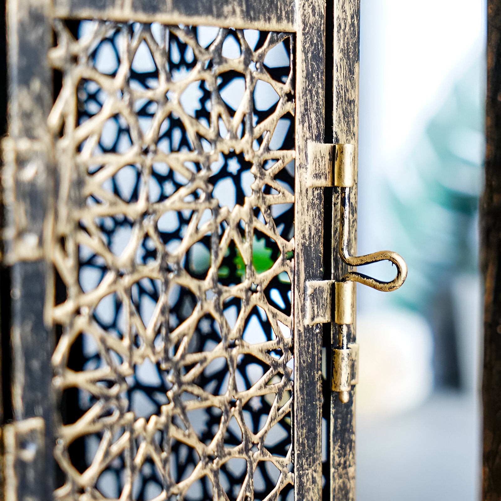 Quaint Arabesque Kerzenhalter - Dekorative Metall Kerzenlaterne