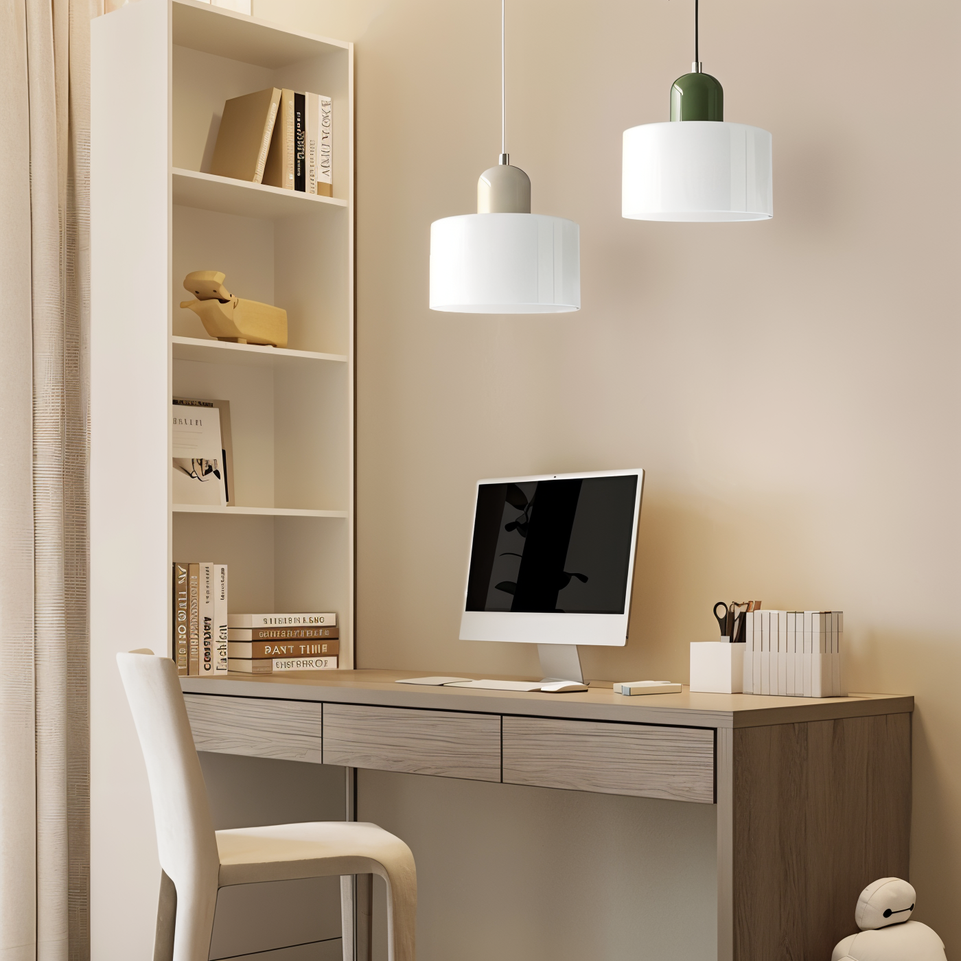 RadiantCyl Pendelleuchte -  Bunte Mini Zylindrische Glas Hängelampe