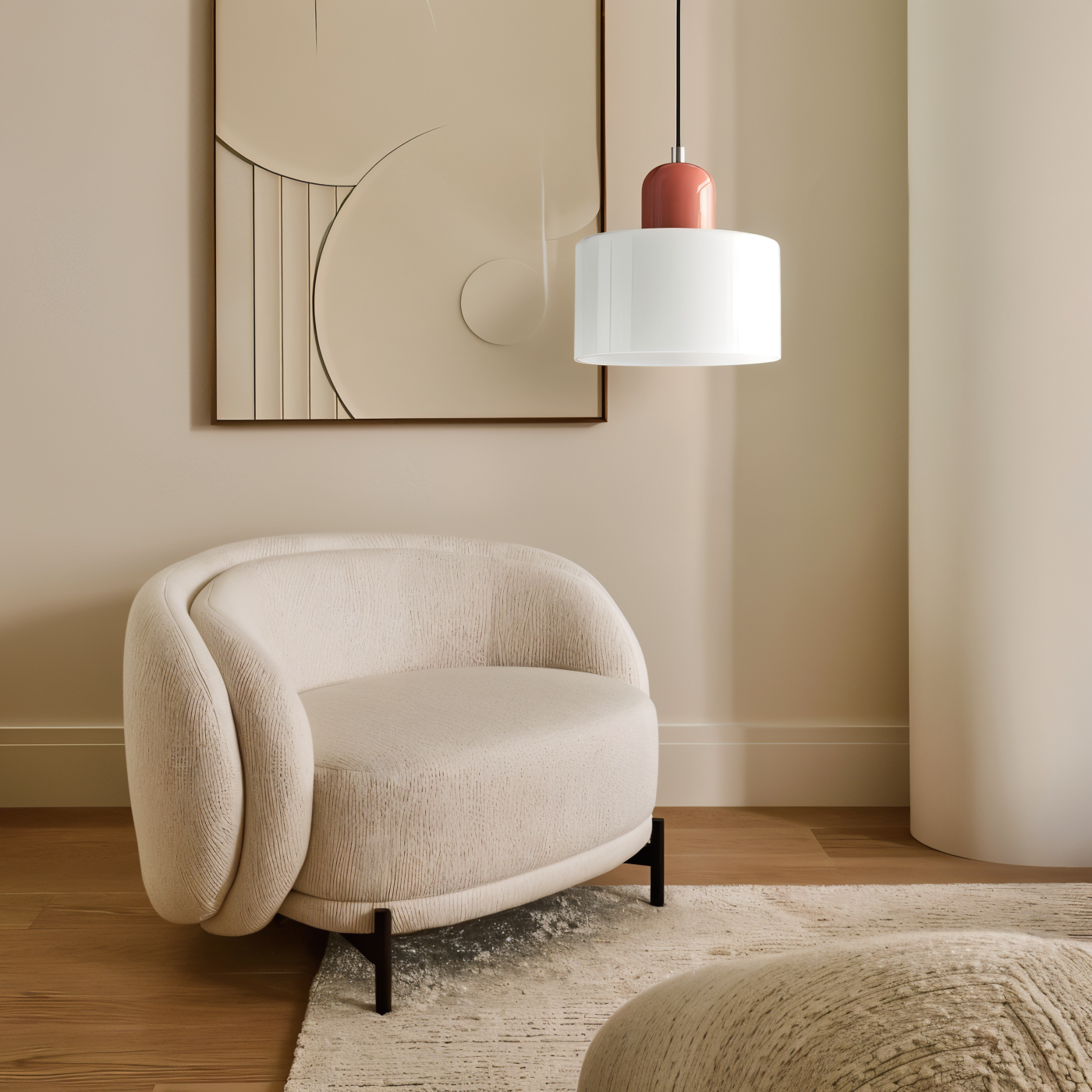 RadiantCyl Pendelleuchte -  Bunte Mini Zylindrische Glas Hängelampe