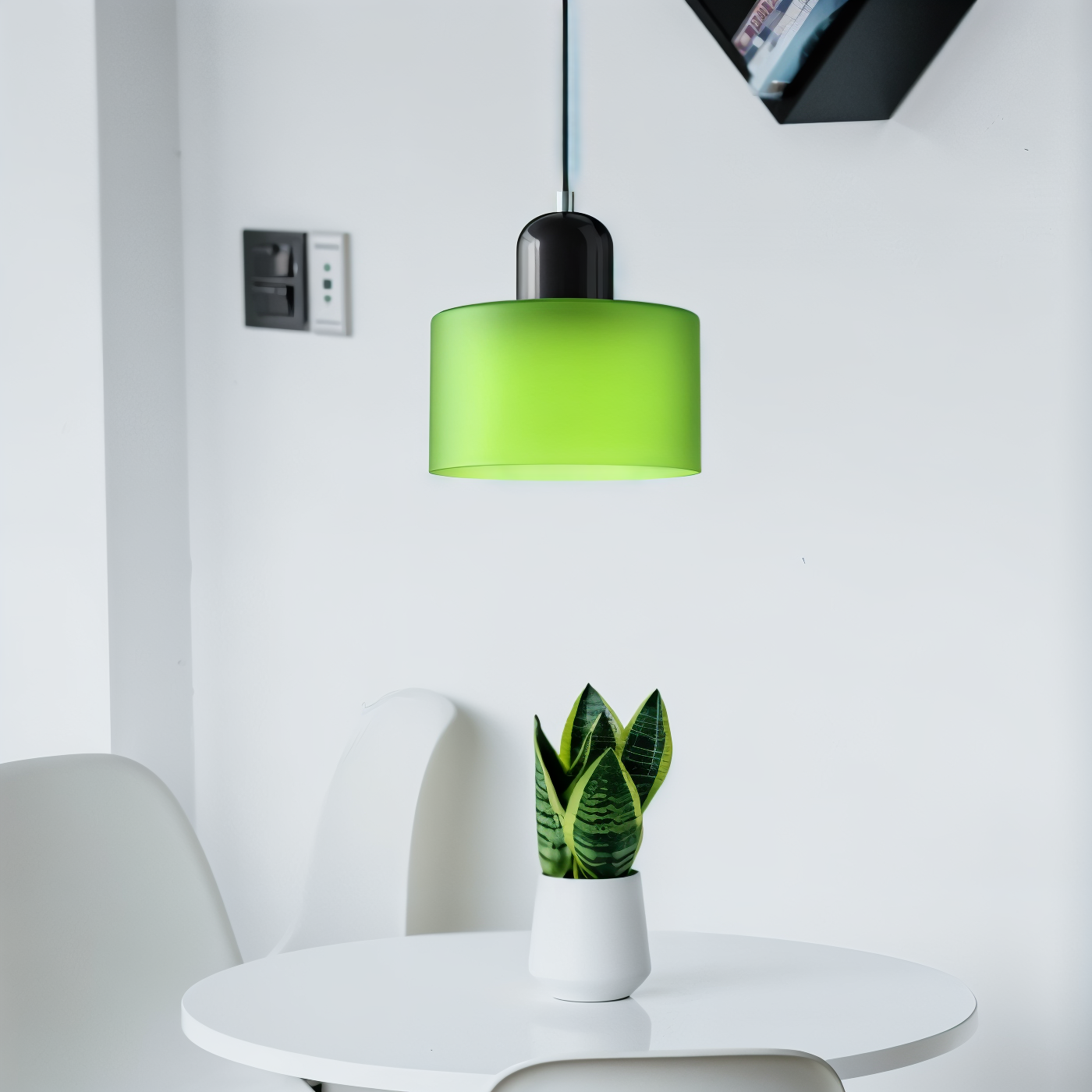 RadiantCyl Pendelleuchte -  Bunte Mini Zylindrische Glas Hängelampe