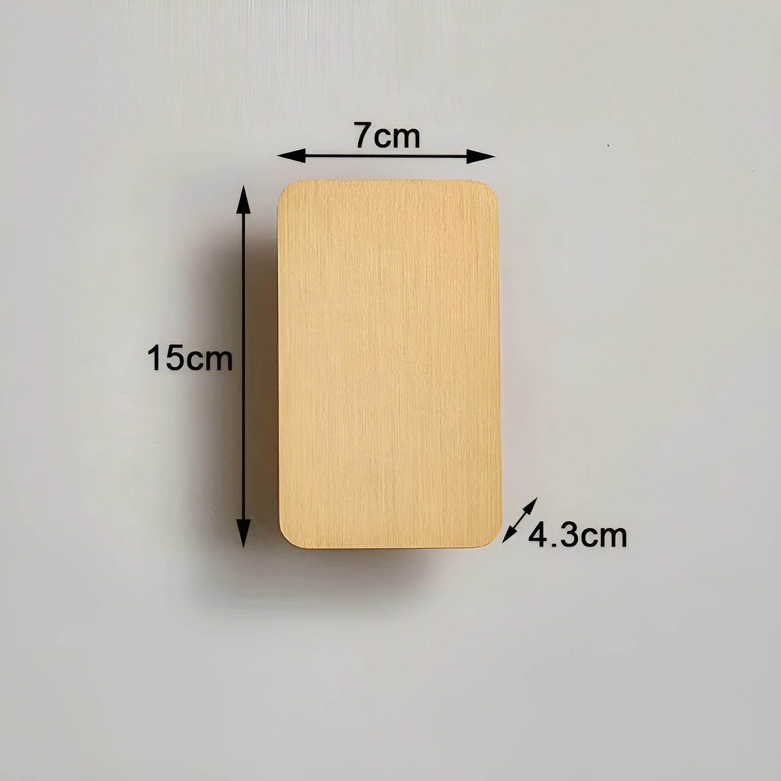 Mini-Rechteckige LED-Wandleuchte - Minimalistische Wandleuchte