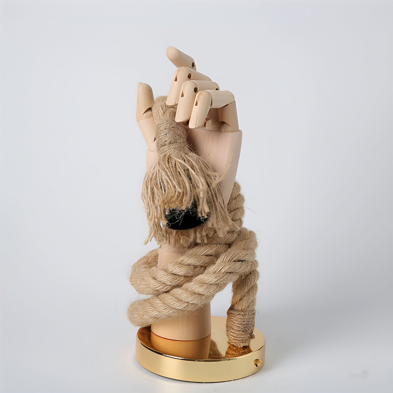 RetroHand Lamp - Handgefertigte Hanfseil-Wandleuchte für einen zeitlosen Touch