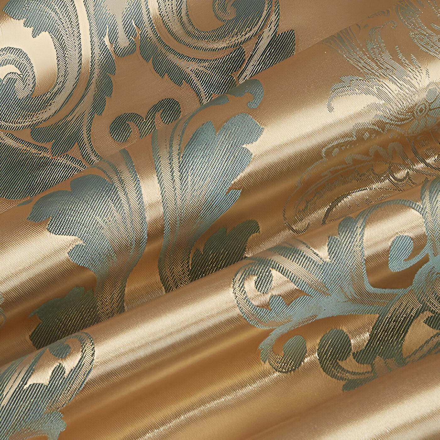 Satin Splendor Bettdecke - Bettbezug Satin - Premium Jacquard Bettwäsche - Europäisches Bettwäscheset