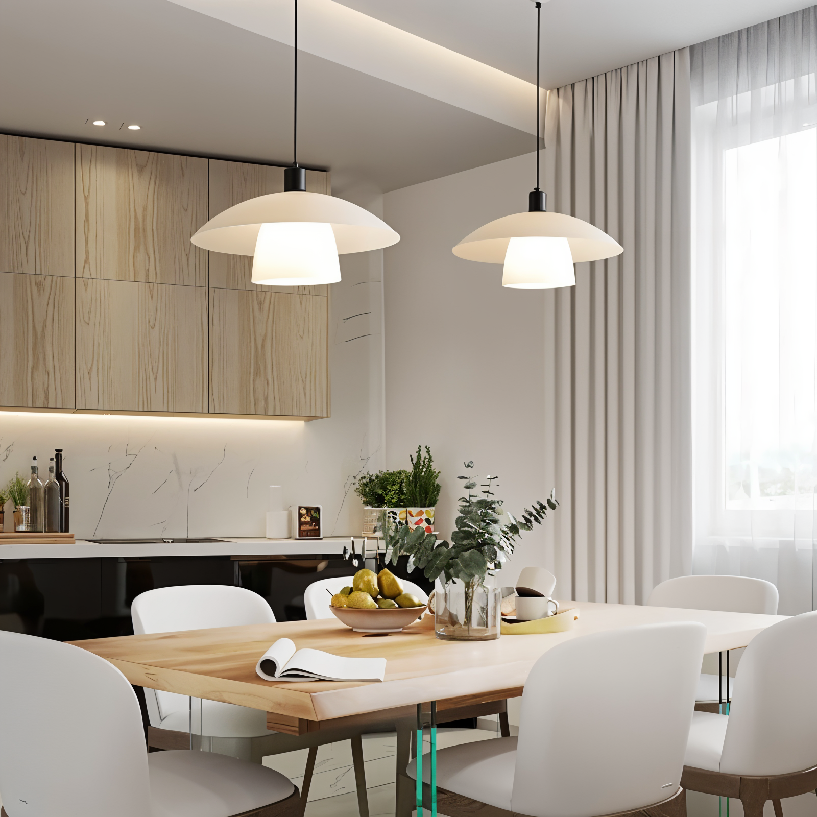 Luxa Pendelleuchte - Japanischer Stil Hängelampe