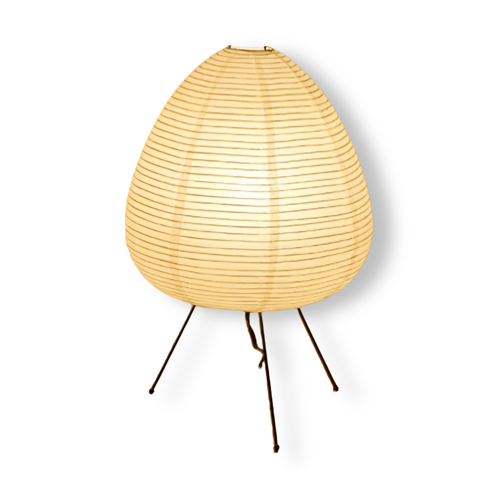 SmartGlow - Elegante Kabellose Reispapier LED-Tischlampe