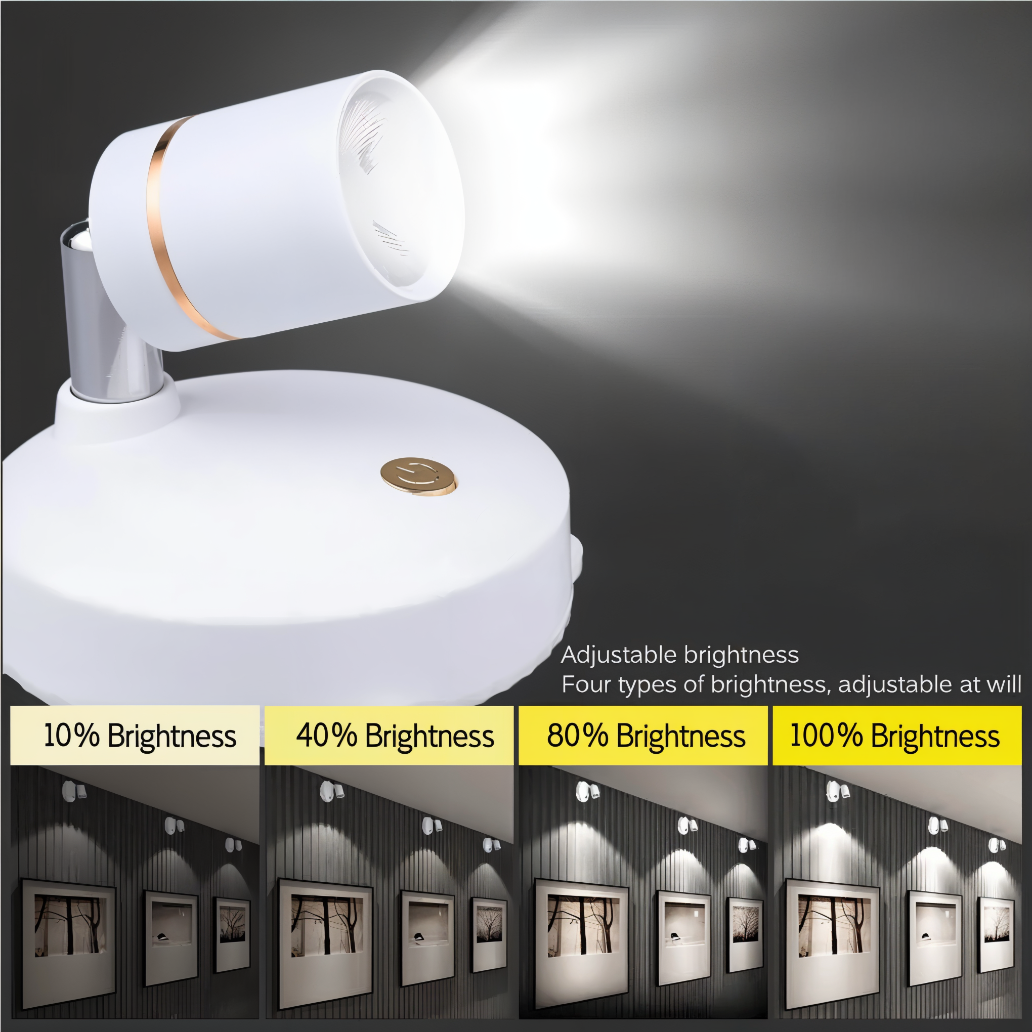 SpotMaster - dimmbare LED-Strahler- Kabellose Akzentbeleuchtung