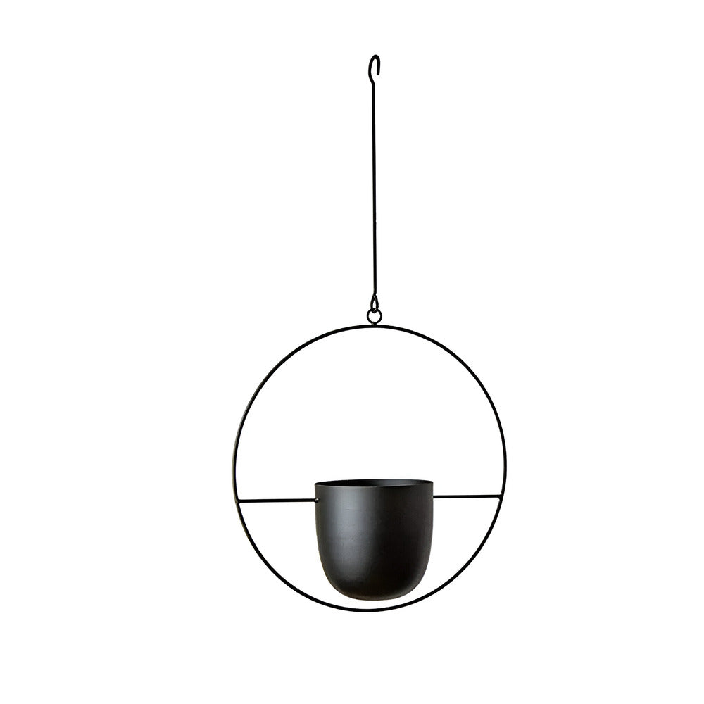 Stilvoller Minimalistischer Hängeblumentopf für moderne Wohnkultur