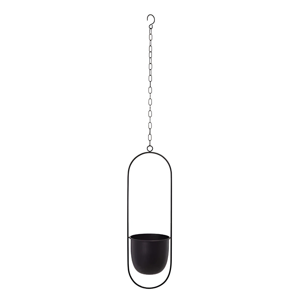 Stilvoller Minimalistischer Hängeblumentopf für moderne Wohnkultur