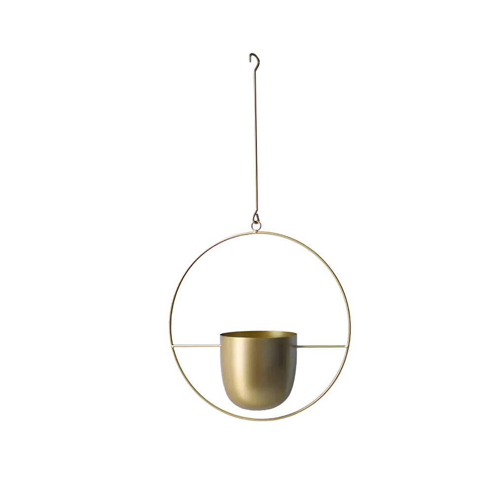 Stilvoller Minimalistischer Hängeblumentopf für moderne Wohnkultur