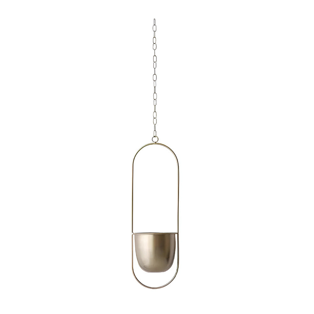 Stilvoller Minimalistischer Hängeblumentopf für moderne Wohnkultur