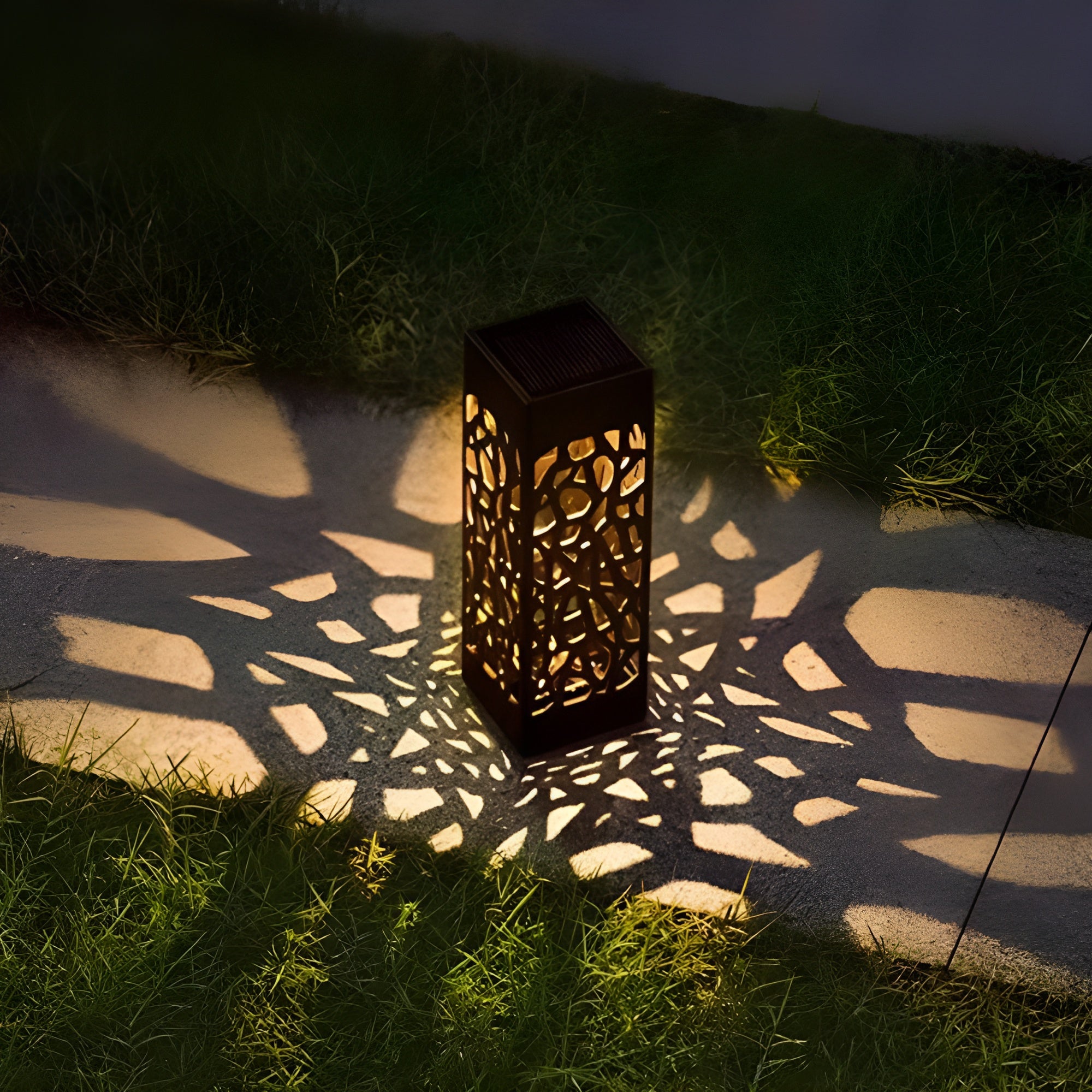 Sunbeam Gartenleuchten - Solarbetriebene Gartenleuchte für den Außenbereich (2 pack)
