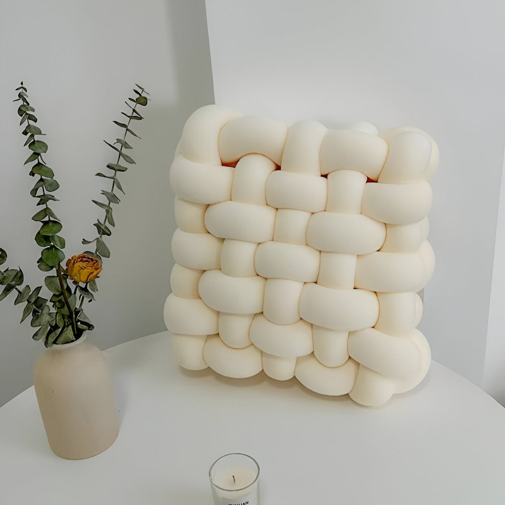 Superweiches Kuschelkissen mit Knoten Design für ultimativen Komfort